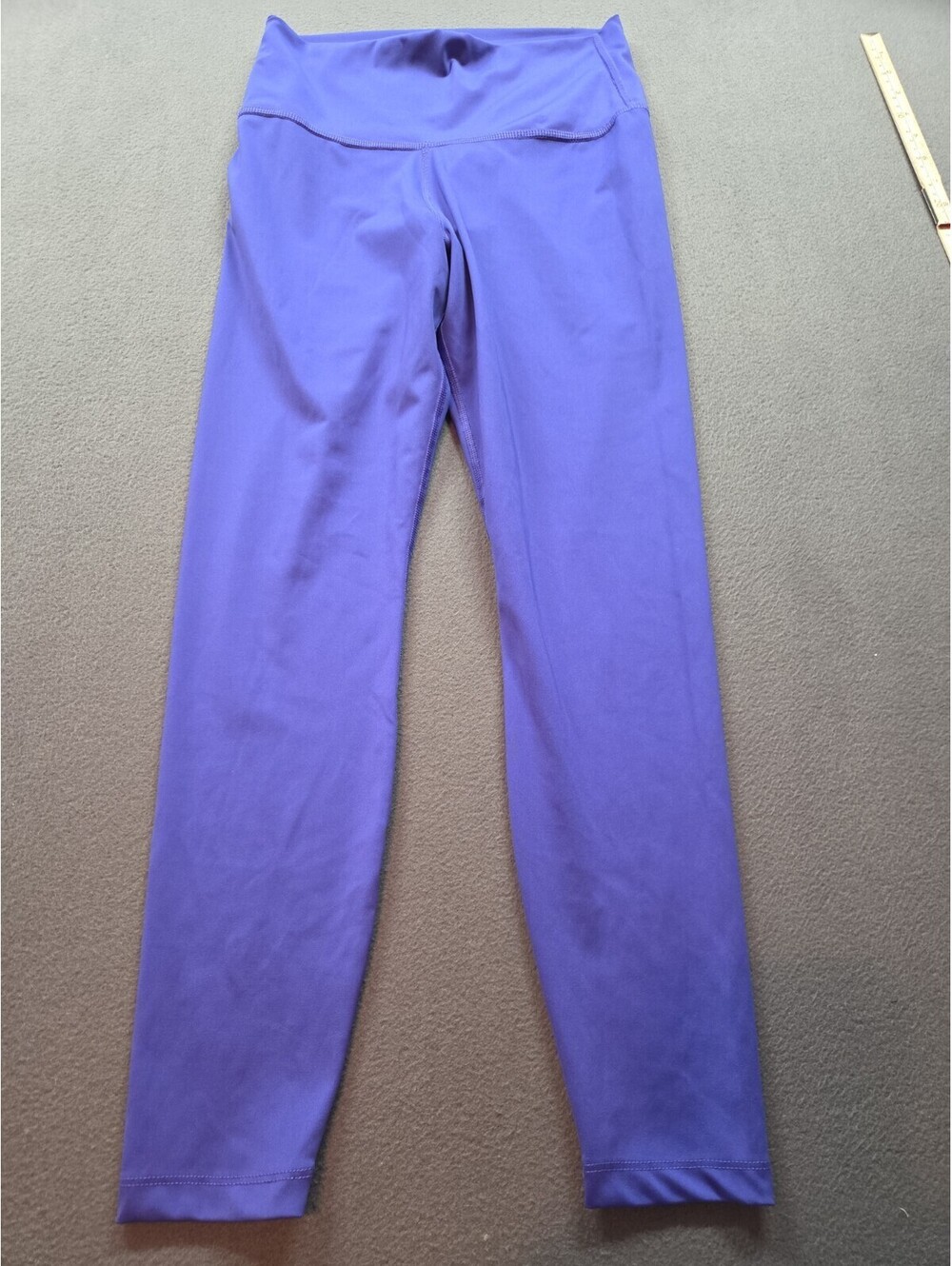 women's purple athletic leggings by Nike size M